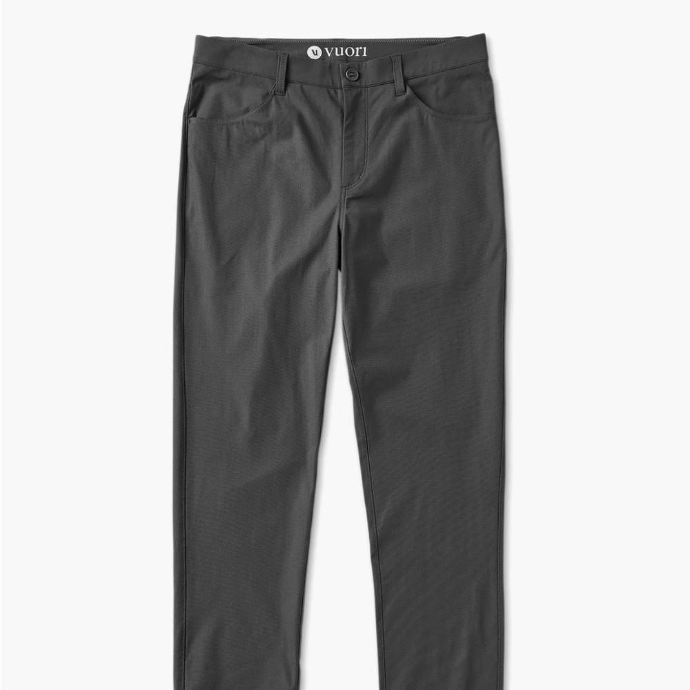 Vuori meta pants - charcoal